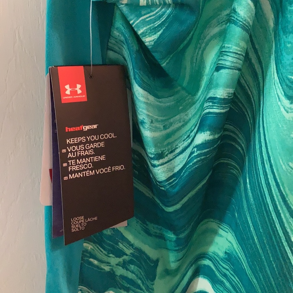 Under Armor Heat Gear Running Tank YXL NWT